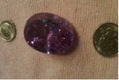 Purple Gem with 2 Coins