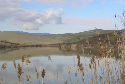 lake in tuscany