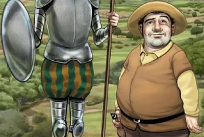 Puzzle Don Quijote y Sancho