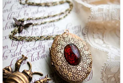 Brass locket