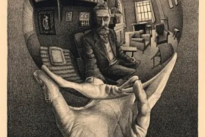 7Â° Autoretrato - Escher