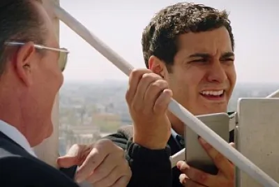 Walt and Cabe on tower - Toby Or Not Toby
