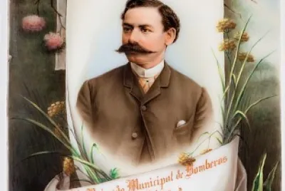 Retrato al vidrio
