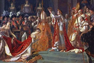 CORONACION DE NAPOLEON (LOUVRE)