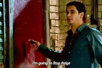 Walt chases Paige -Toby Or Not Toby