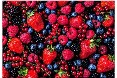 Ensalada de frutos rojos