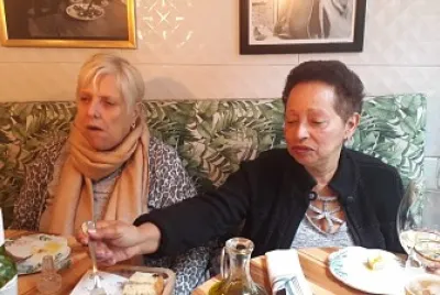 Pilar e Ines en Bogota jigsaw puzzle