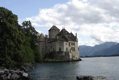 Chateau de Chillon,lac LÃ©man,Suisse.