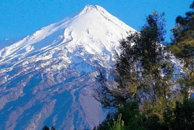 Teide con Neve.Tenerife Canarias