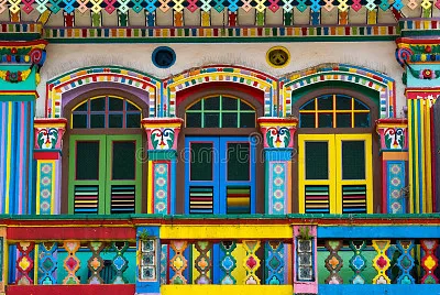 פאזל של color ful singapore