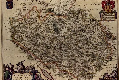 Atlas de Blaeu : la Franche-ComtÃ©