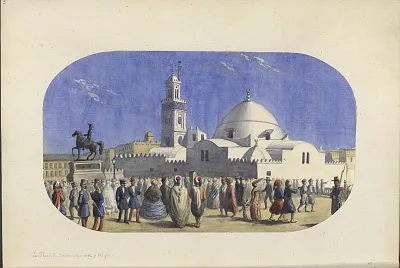 פאזל של Alexandre Bertrand. Vue d 'Alger
