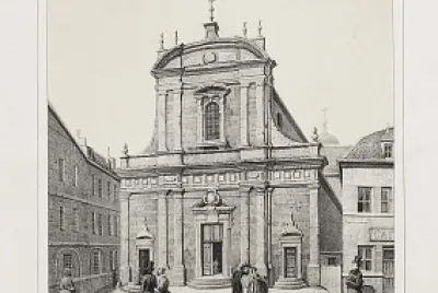 פאזל של L 'Ã©glise Saint-Maurice (estampe)