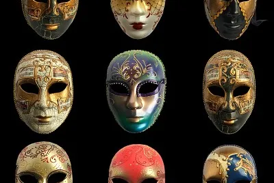 MÃ¡scara veneciana jigsaw puzzle