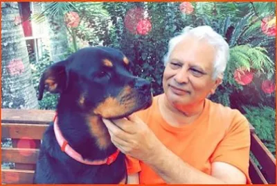 Chien et son Maitre.