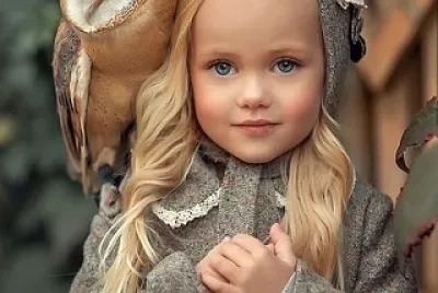 menina coruja jigsaw puzzle