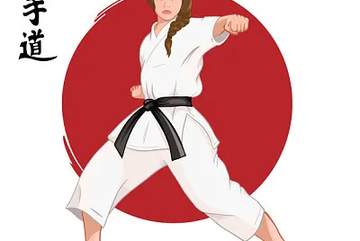 moÃ§a do karate