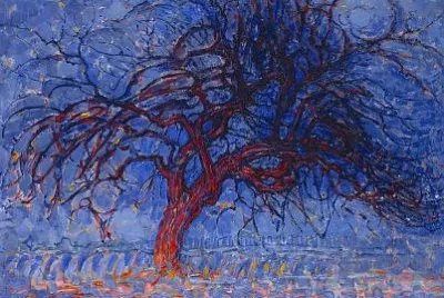 Piet Mondrian - Arbol Rojo