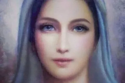 Una virgen hermosa