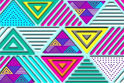 Triangles jigsaw puzzle
