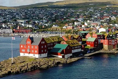 Torshavn na ilha de Streymoy- Dinamarca jigsaw puzzle