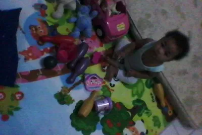 eu brincando
