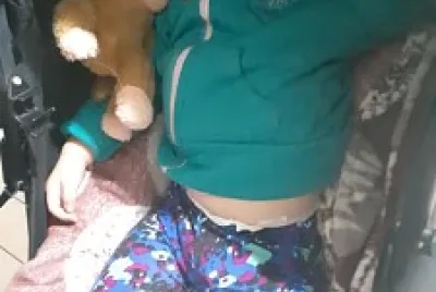 Noni con el monito