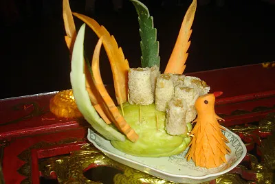 Vietnam - Hue - DÃ©co lÃ©gumes