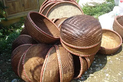 Vietnam - Sapa - Artisanat paniers