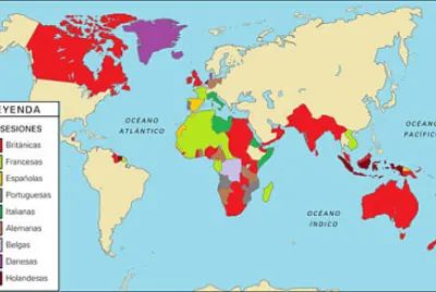Mapa Imperialismo.