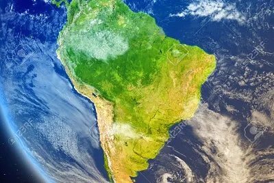 AmÃ©rica del Sur desde el cielo