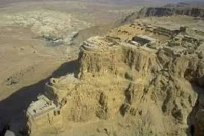 Masada from above