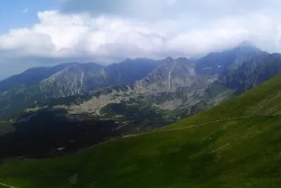 Widok z Kasprowego Wierchu