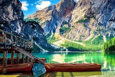 Lago Braies-Italia