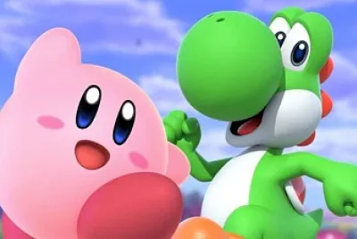 kirby y yoshi