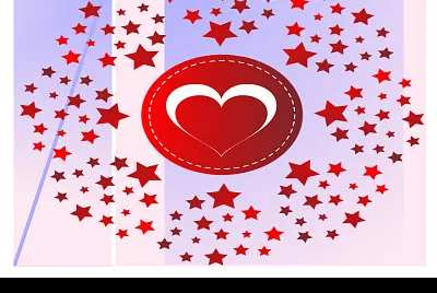 Monogramme en cÅ“ur