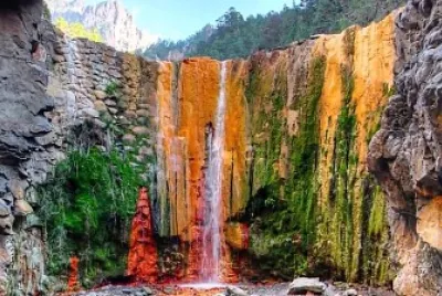 Cascada de colores