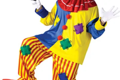 He is a clown