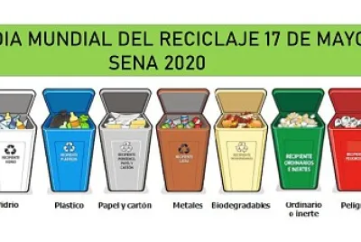aprender cuales son los colores de las canecas donde se depositan los residuos