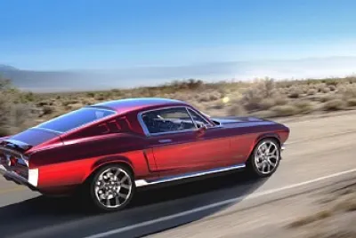 Mustang 67 red jigsaw puzzle