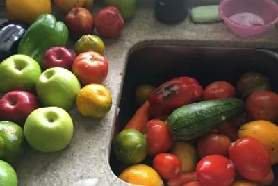 Frutas y verduras en cuarentena