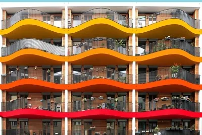 Edificio colorido