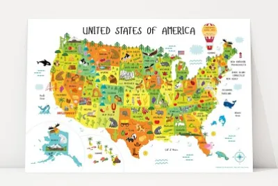 US Kids Map
