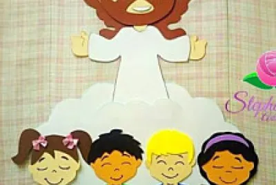 פאזל של Jesus e as crianÃ§as