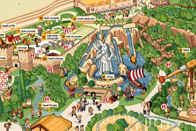 Parque de diversiones jigsaw puzzle