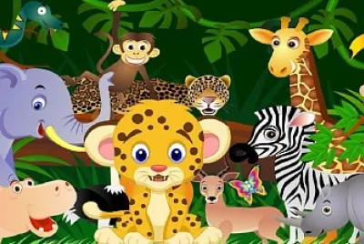 פאזל של Animales