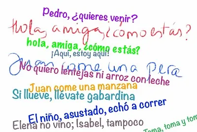 Ordenando palabras