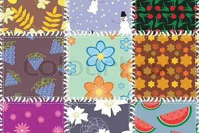 Patchwork jigsaw puzzle