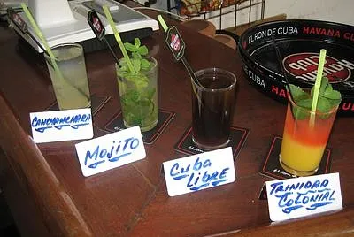 Cuba - Cocktails variÃ©s