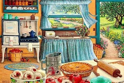 Kitchen jigsaw puzzle